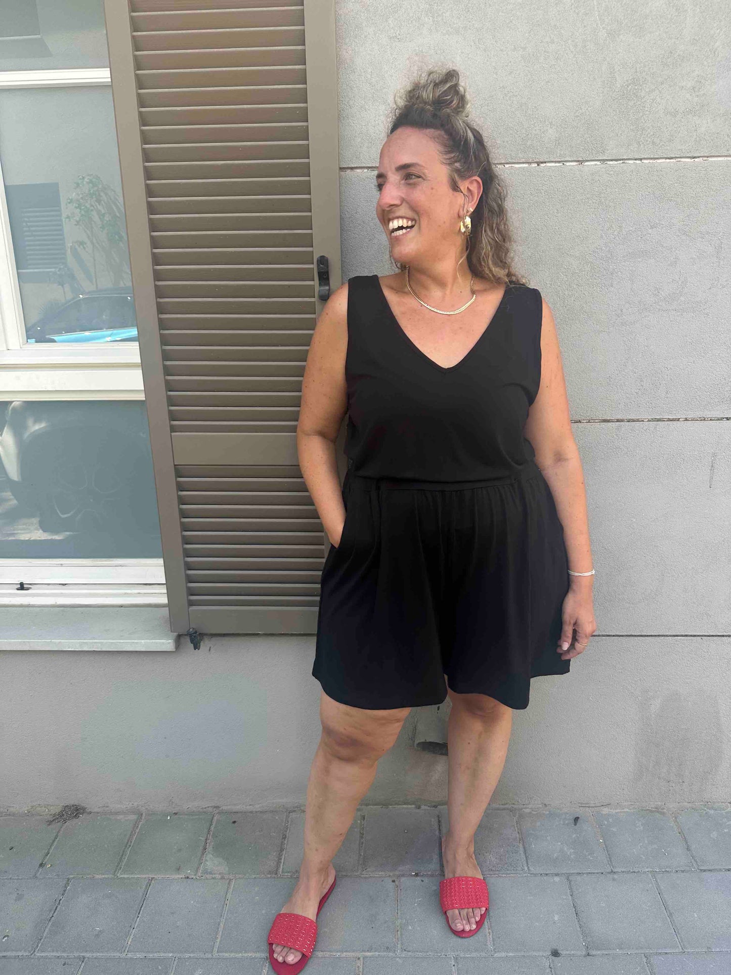 אוברול אמבוש- שחור