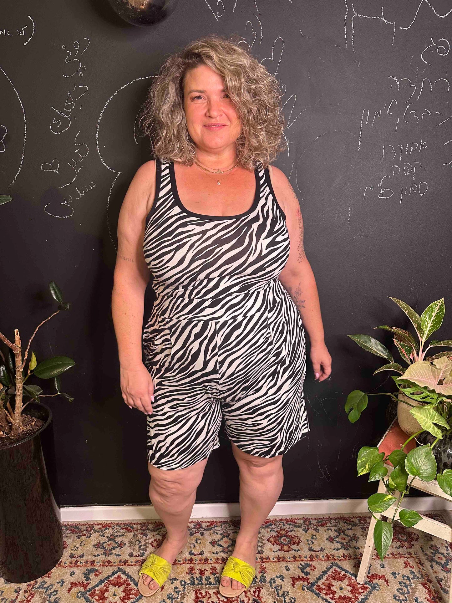 מכנסי החלומות - זברה שחור לבן
