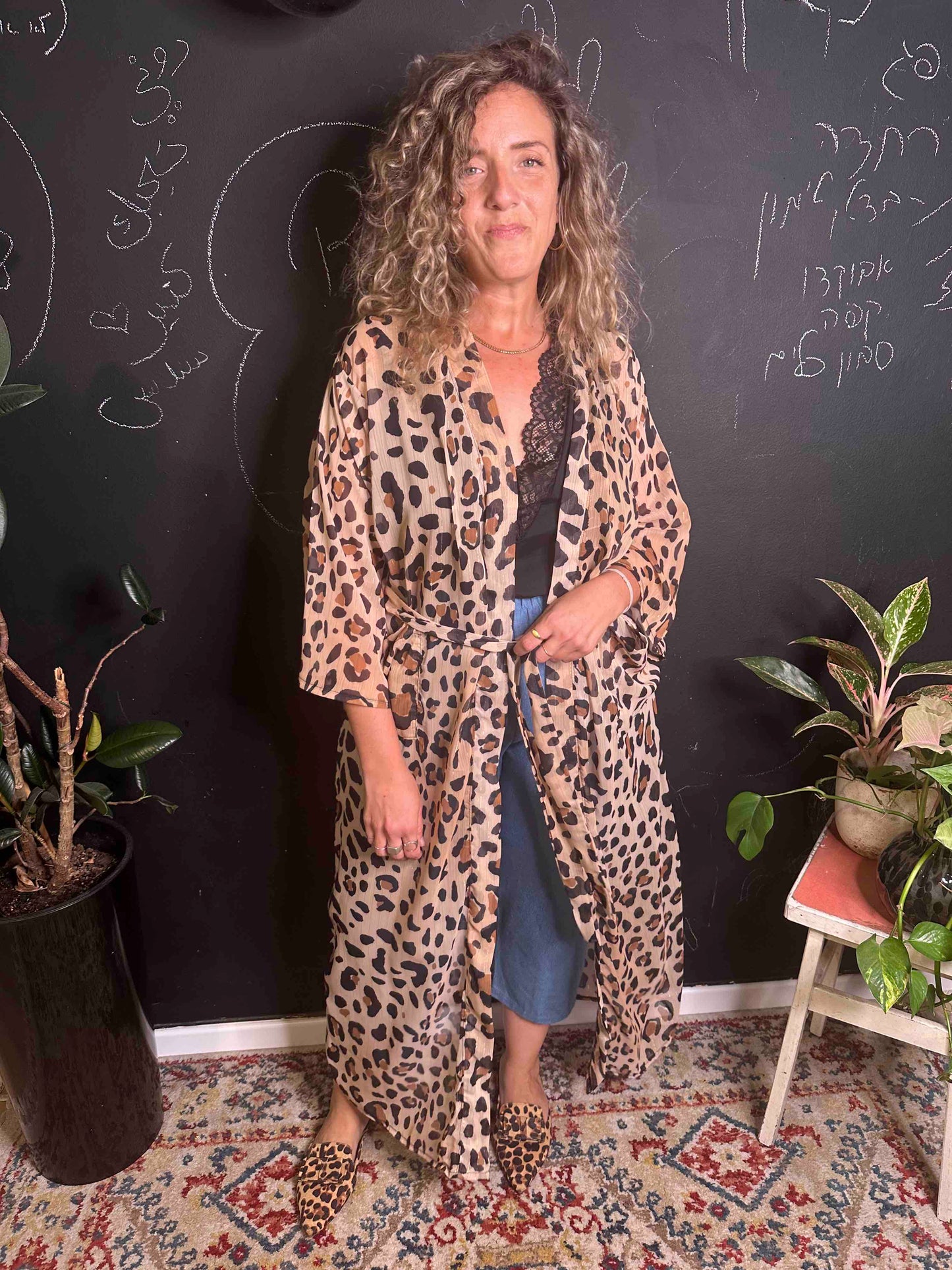 קימונו אבו אלי - מנומר