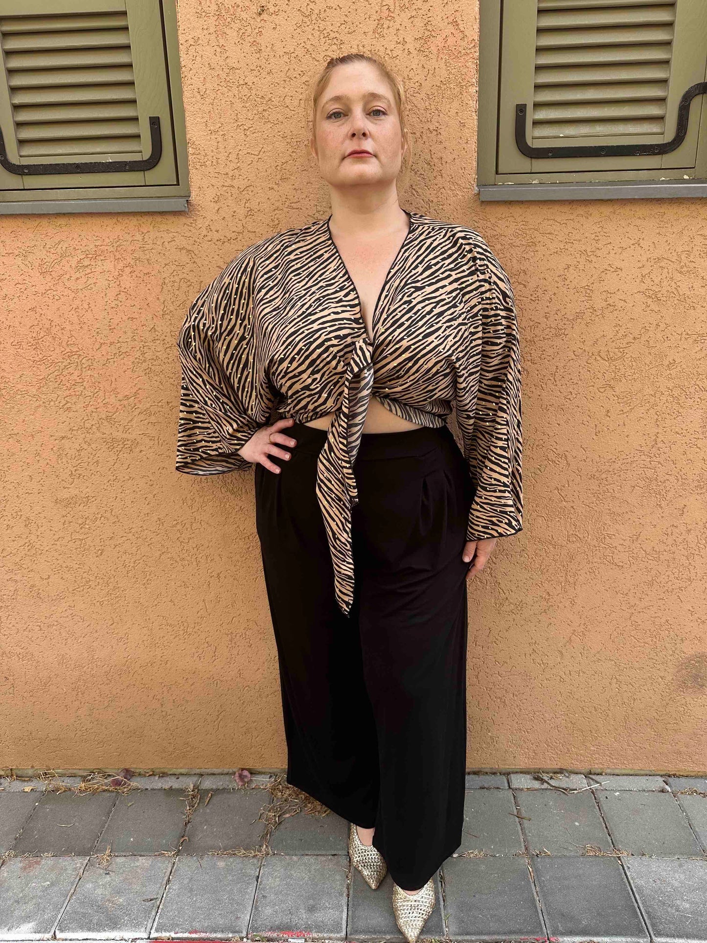 עליונית גם וגם - זברה ניוד זהב