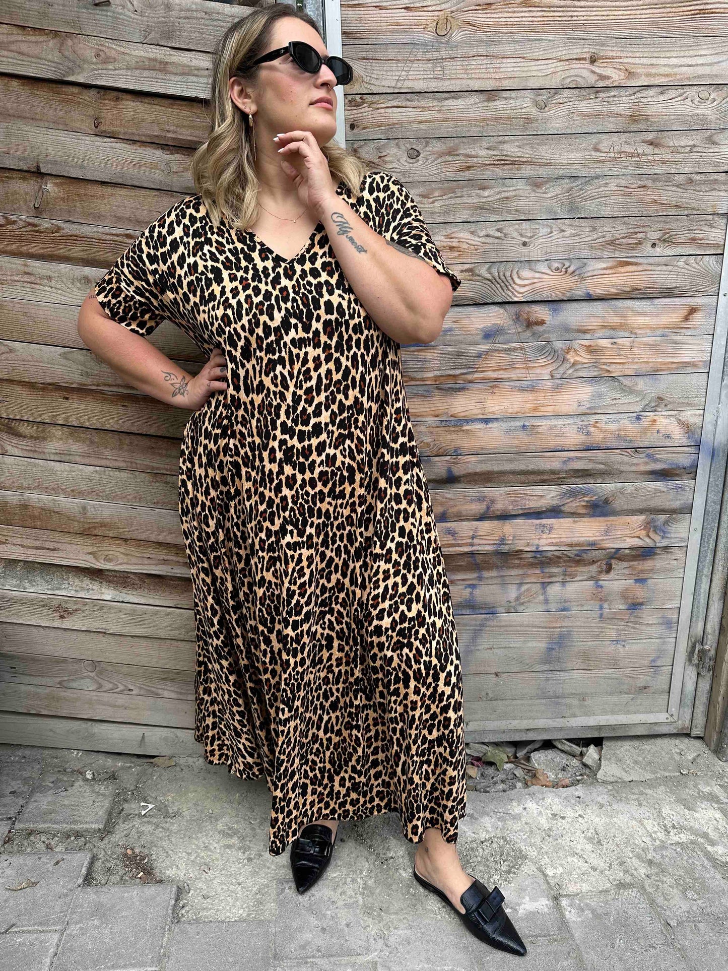 שמלת תכבסי לפעמים -מנומר