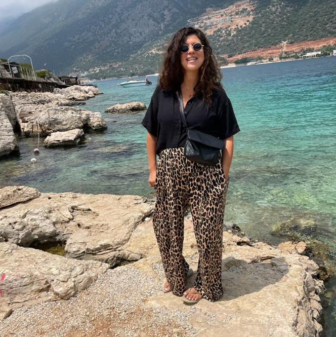 מכנסי גוסטינג - מנומר