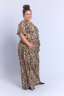 מכנסי לולה- חברבורות גדולות צהבהב ואפל