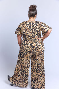 מכנסי לולה- חברבורות גדולות צהבהב ואפל