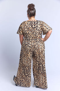 מכנסי לולה- חברבורות גדולות צהבהב ואפל