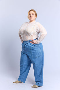 מכנסי ג׳ינס שרשר