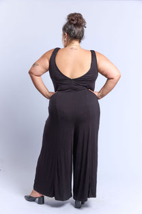 אוברול לוקאס - שחור