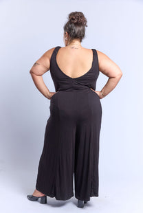 אוברול לוקאס - שחור