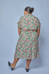 שמלת גולדה- פרחוני