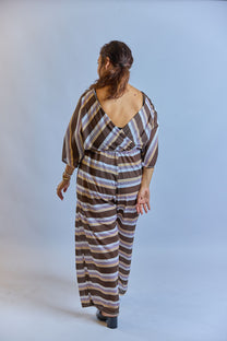 אוברול לני - רטרו פסים