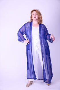 קימונו אבו אלי - כחול