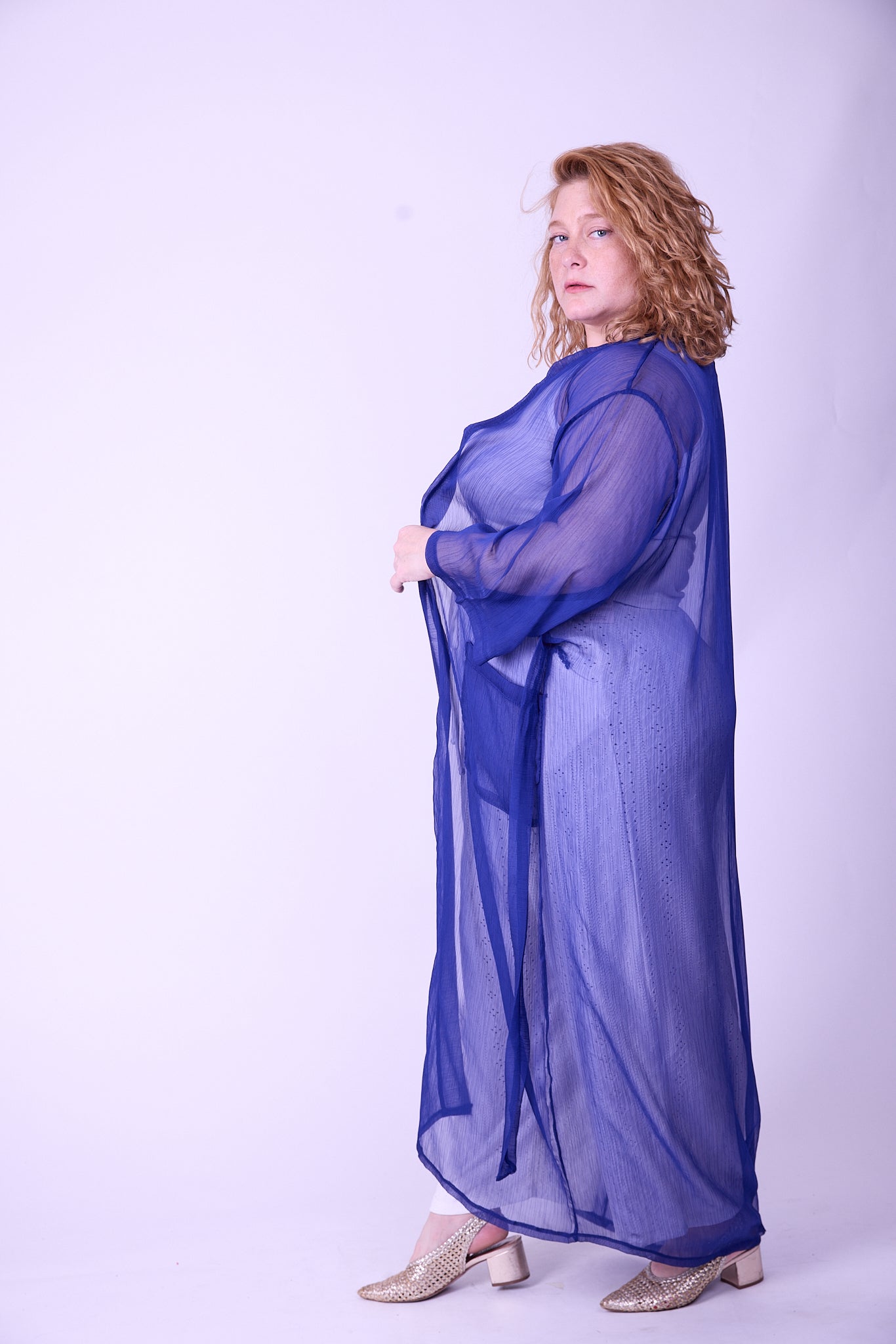 קימונו אבו אלי - כחול