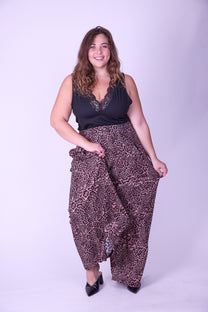 מכנסי מולי - חברבורות קטנות חומות ואפל