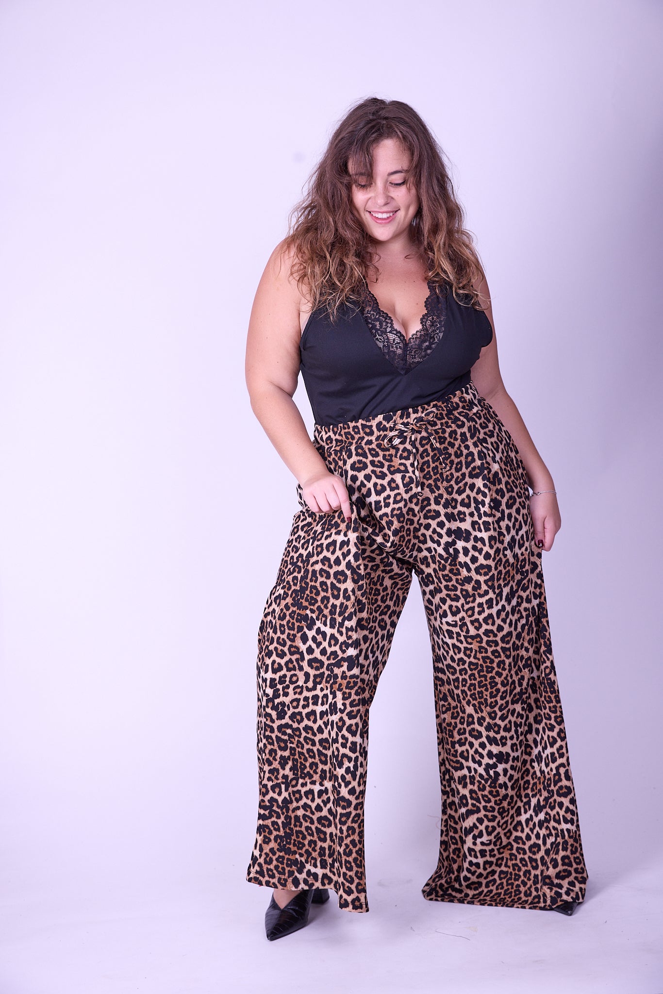 מכנסי מולי - חברבורות גדולות חומות ואפל