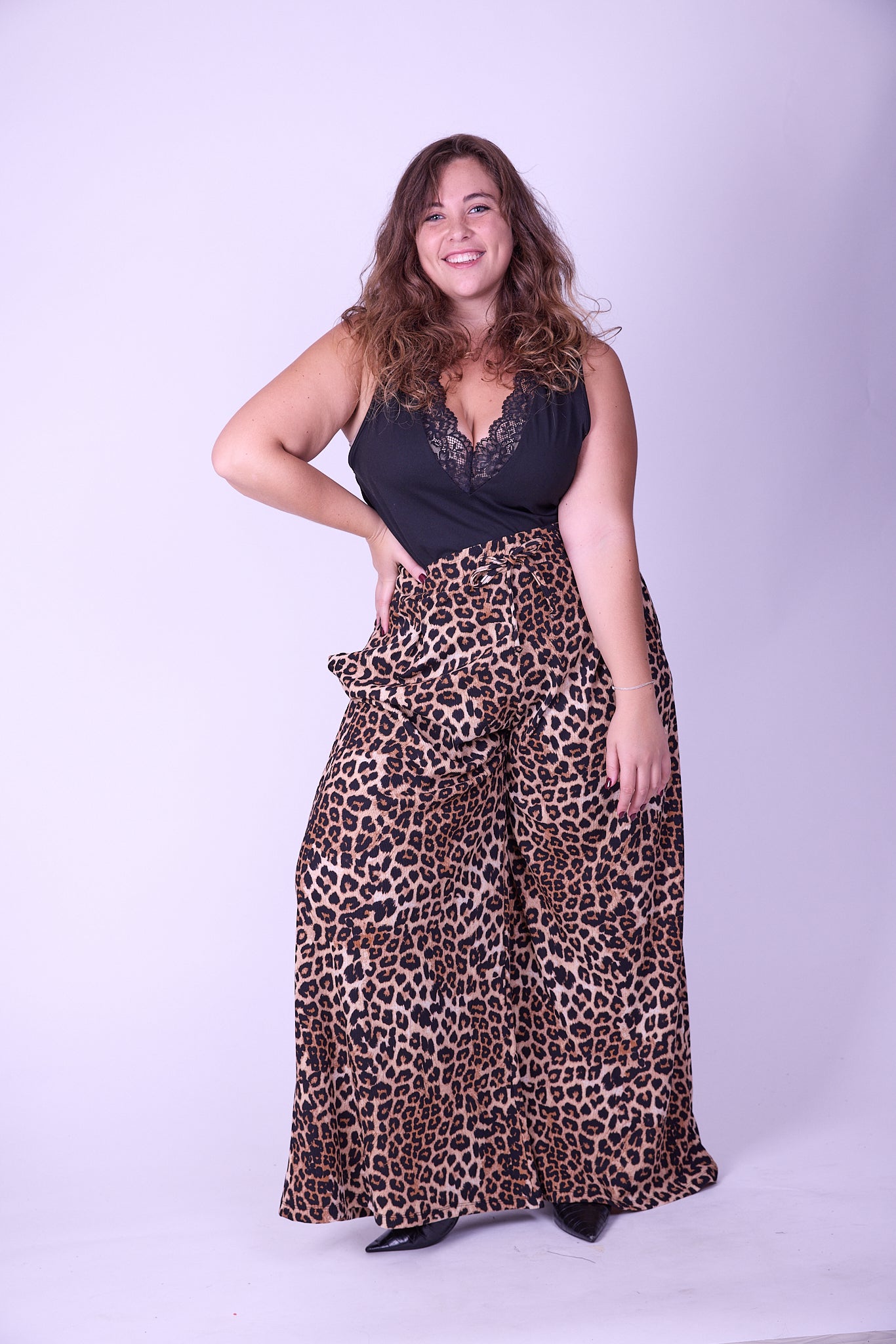 מכנסי מולי - חברבורות גדולות חומות ואפל