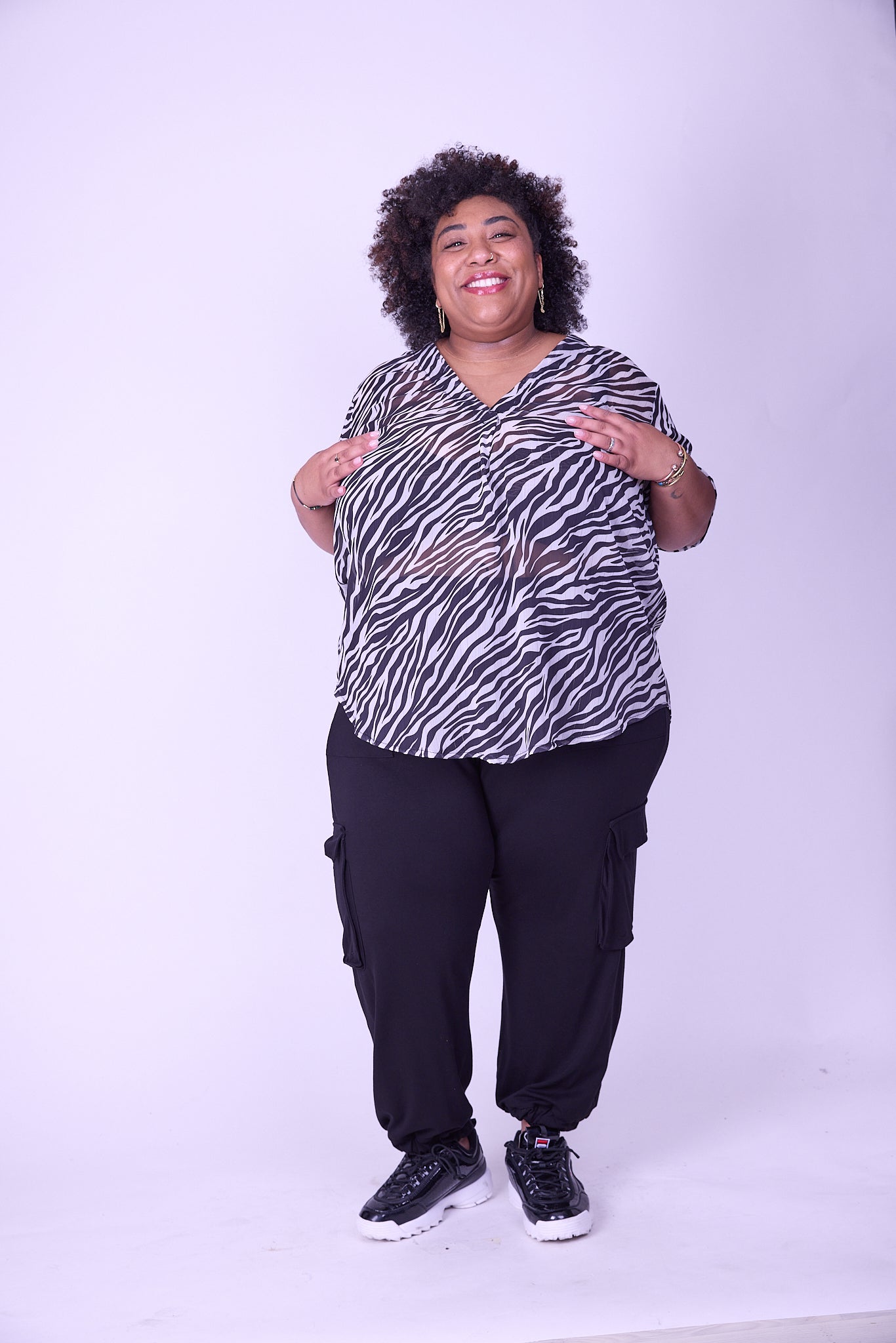 חולצת זה בול אני - זברה שיפון