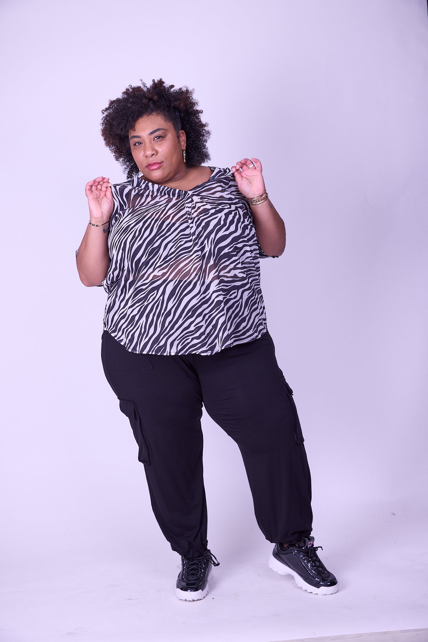 חולצת זה בול אני - זברה שיפון