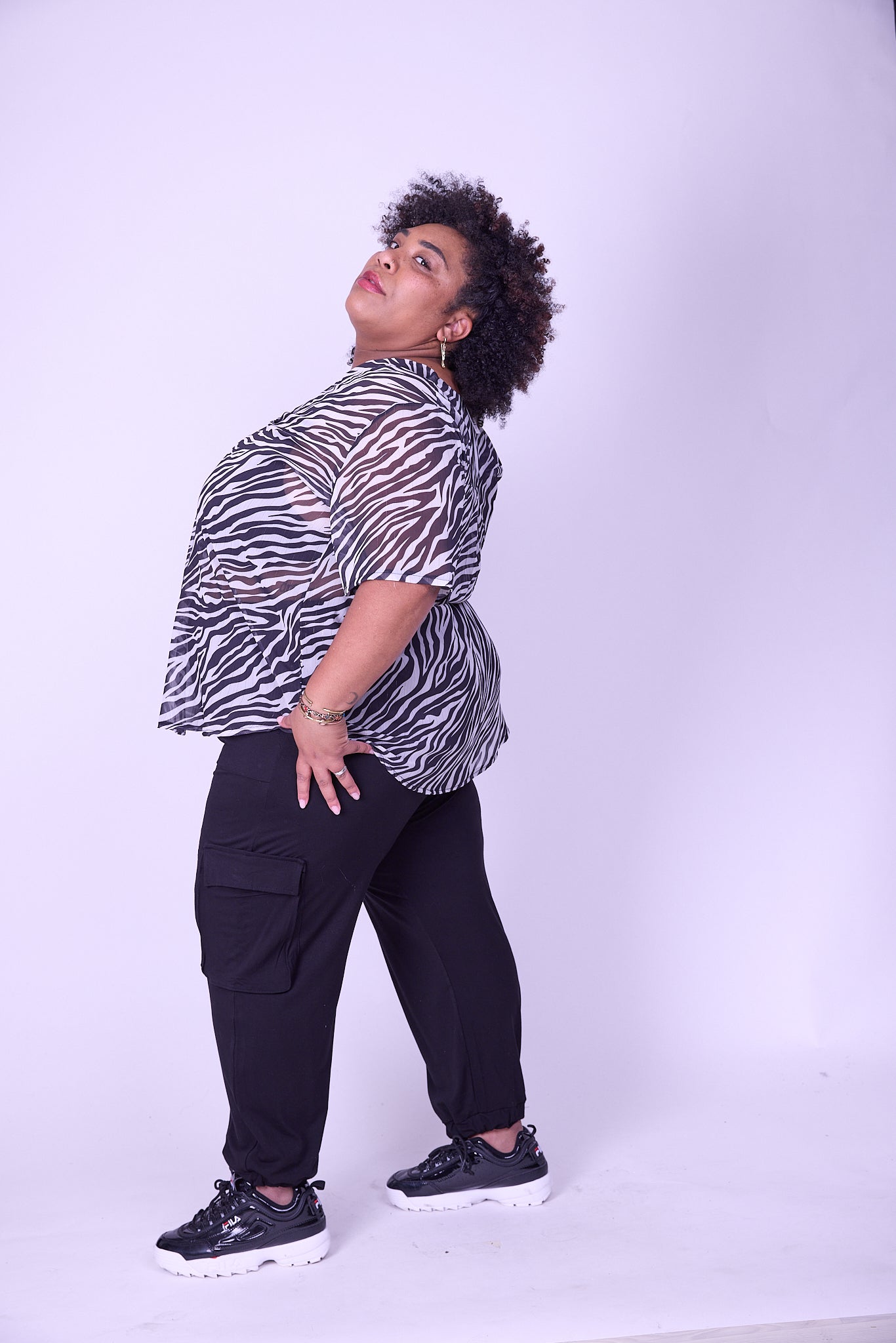 חולצת זה בול אני - זברה שיפון