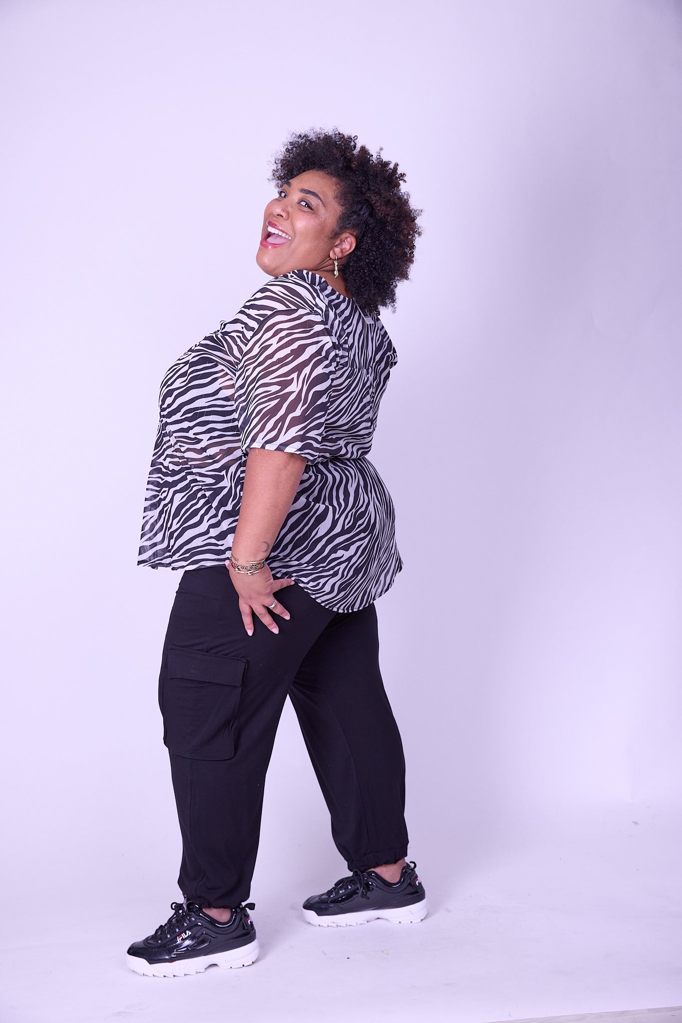 חולצת זה בול אני - זברה שיפון