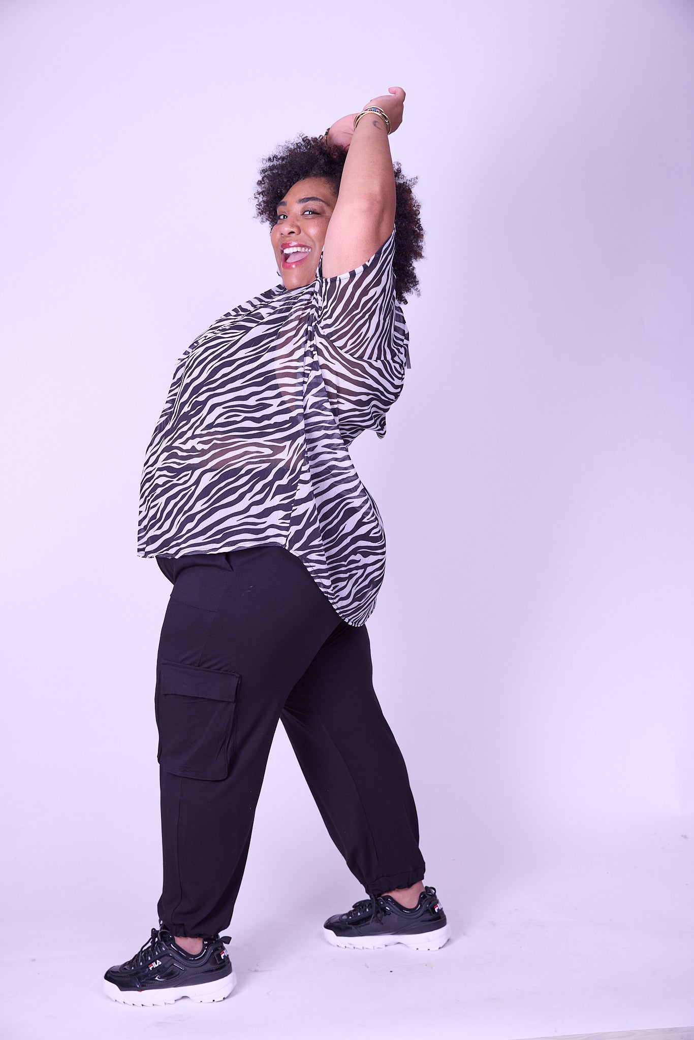 חולצת זה בול אני - זברה שיפון