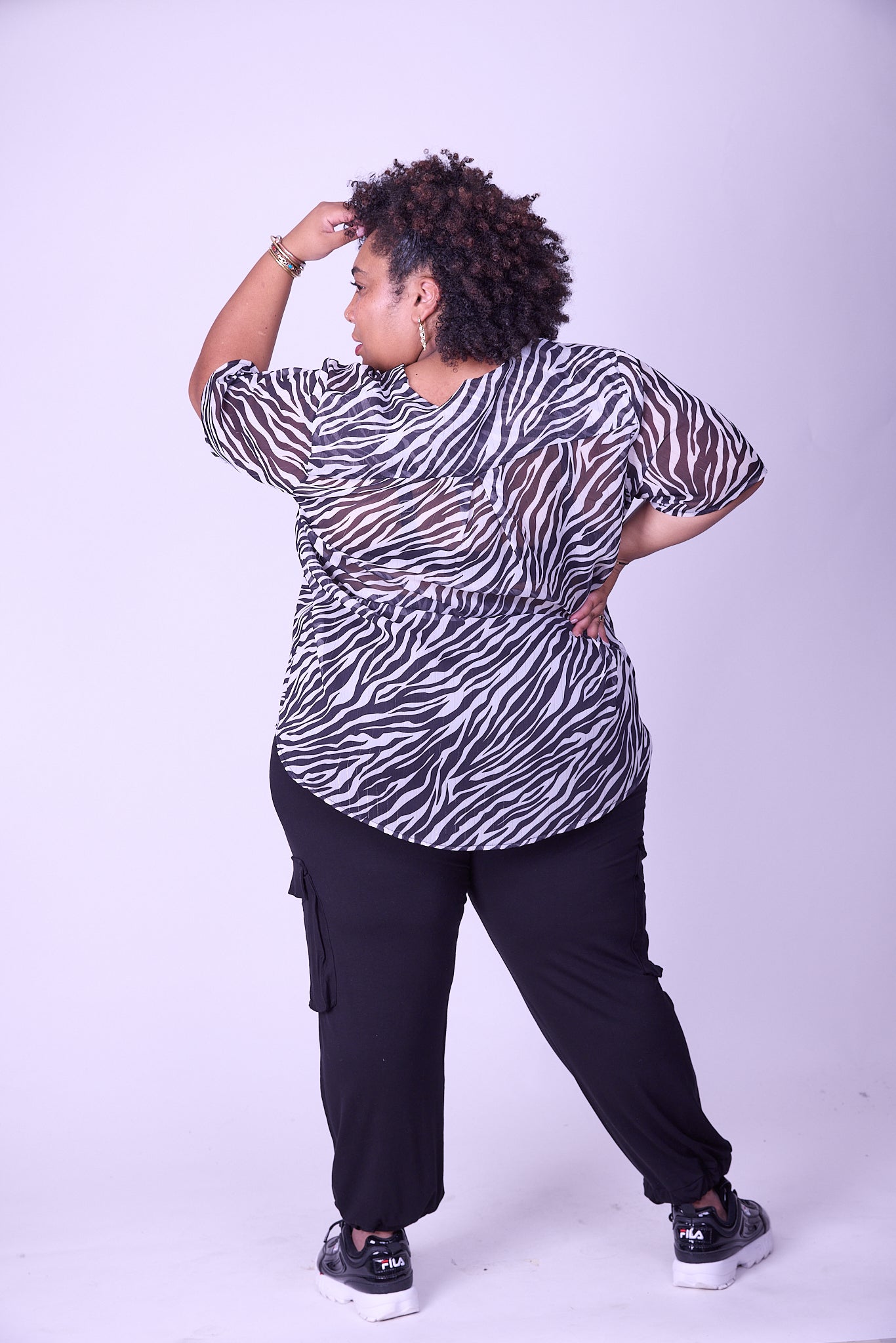 חולצת זה בול אני - זברה שיפון