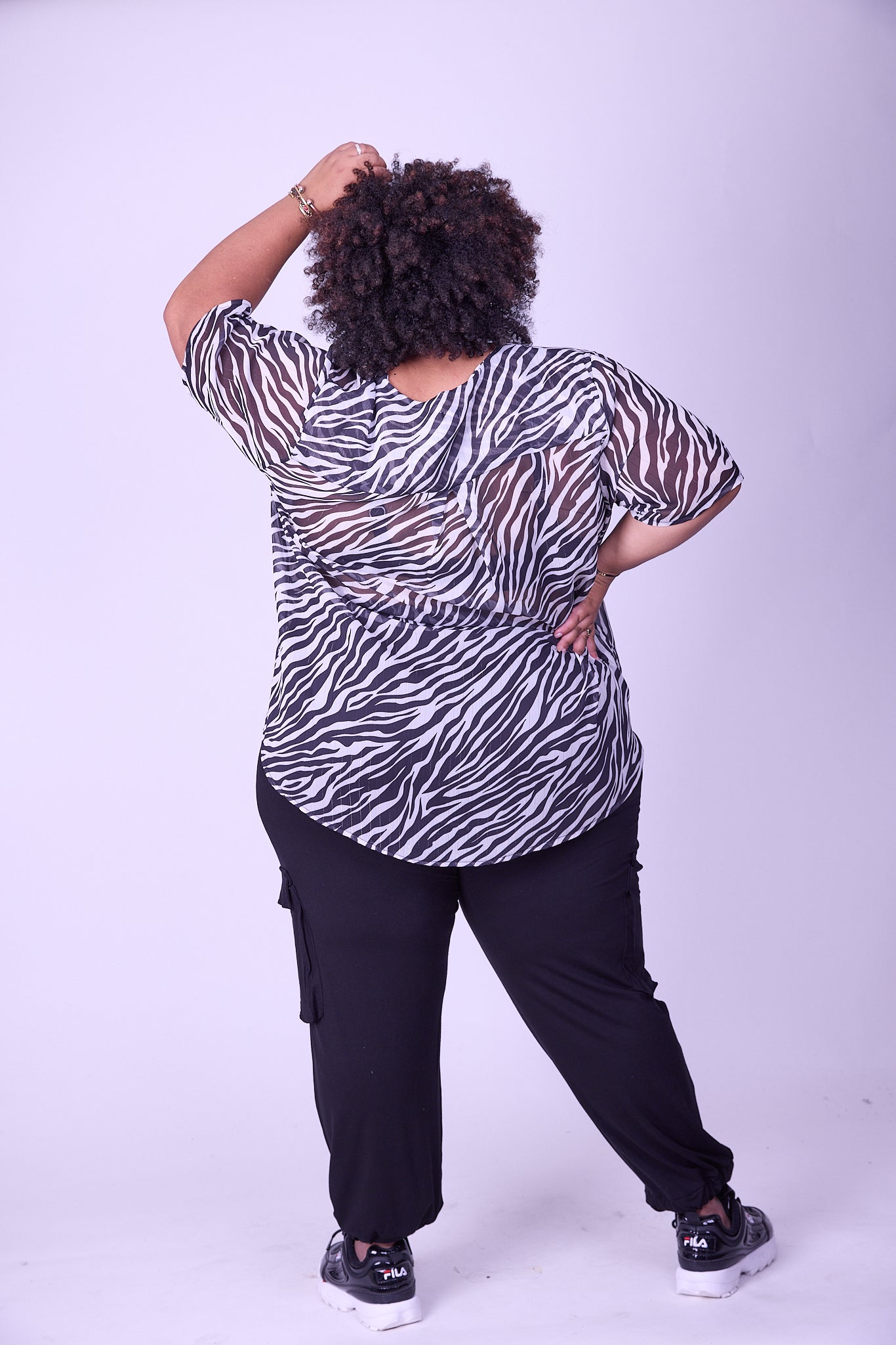 חולצת זה בול אני - זברה שיפון