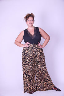 מכנסי מולי - מנומר