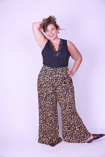 מכנסי מולי - מנומר