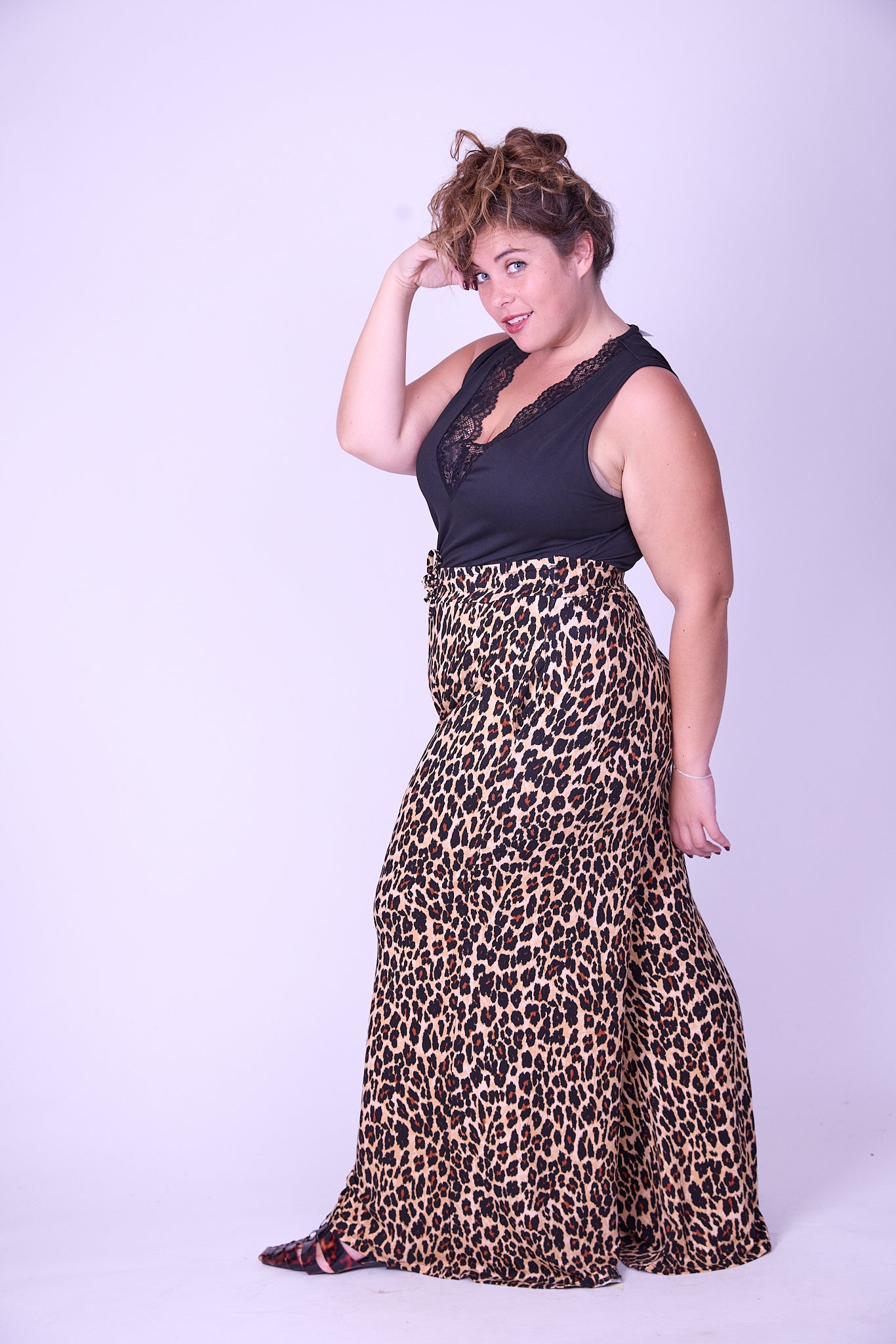 מכנסי מולי - מנומר