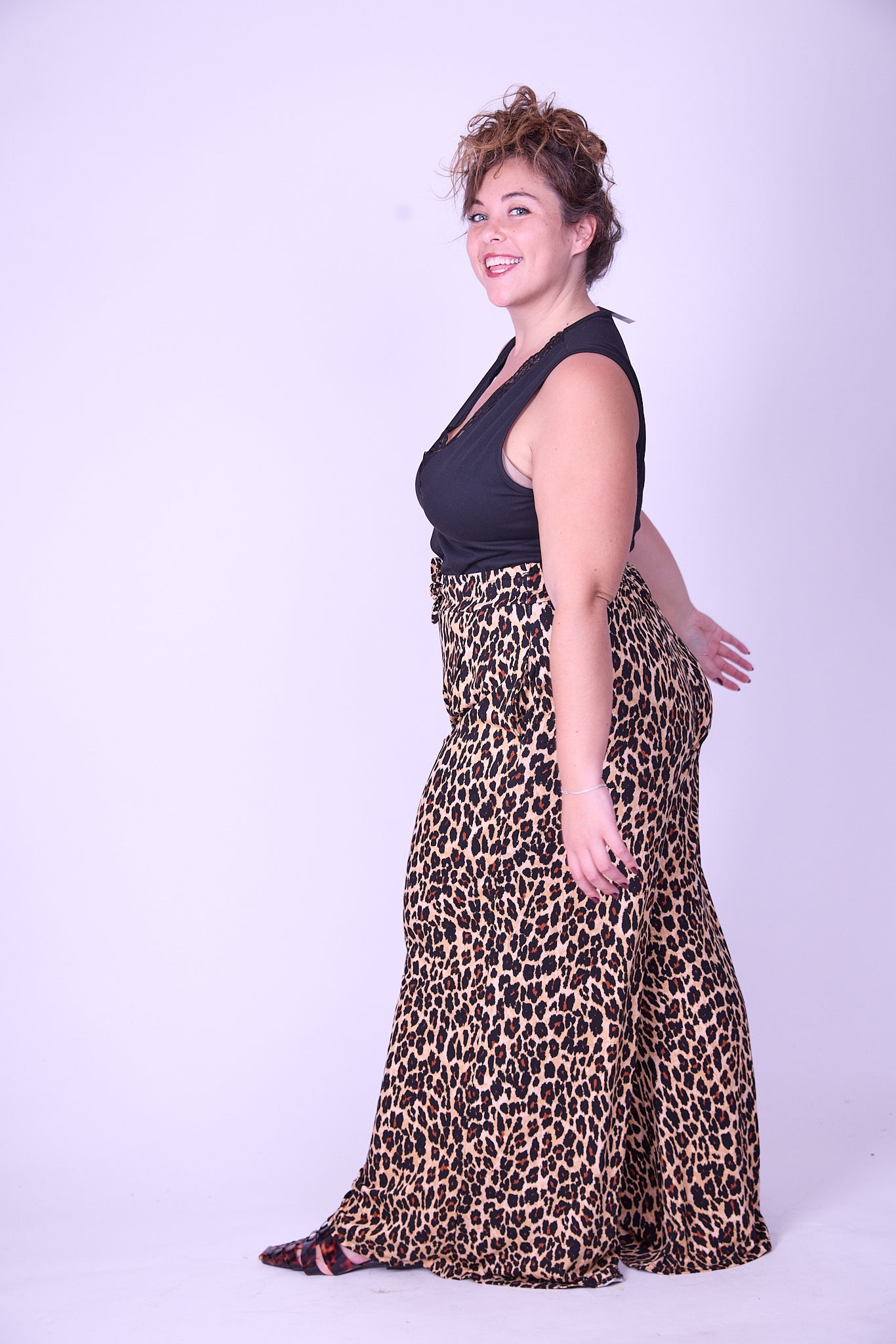 מכנסי מולי - מנומר