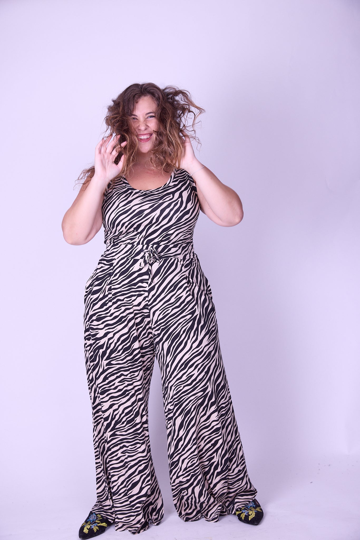 מכנסי מולי - זברה ניוד