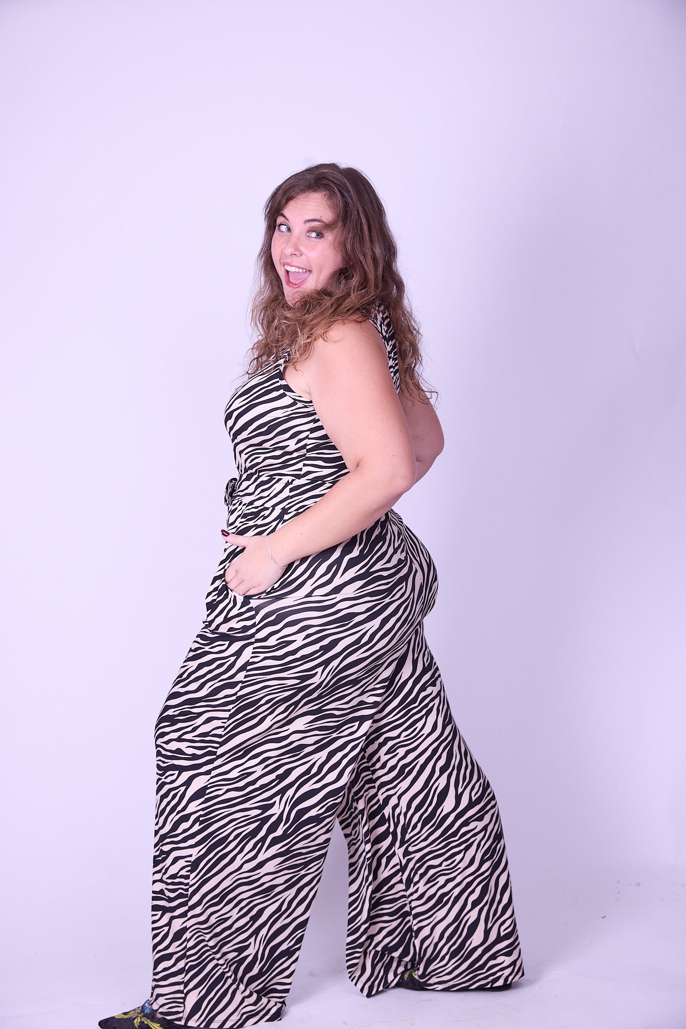 מכנסי מולי - זברה ניוד