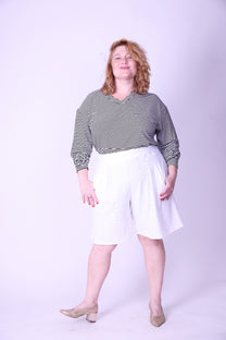 מכנסי החלומות - לבן תחרה לייקרה