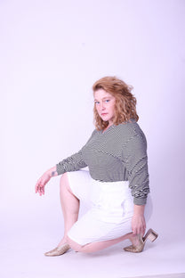 מכנסי החלומות - לבן תחרה לייקרה