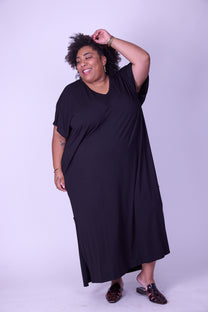 שמלת איביזה- שחור