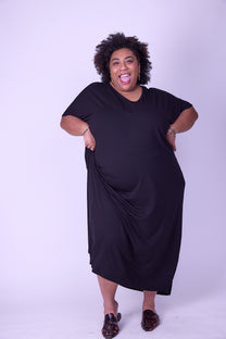 שמלת איביזה- שחור