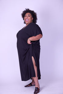 שמלת איביזה- שחור