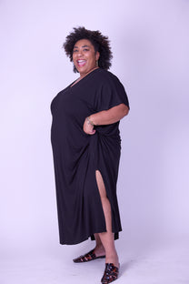 שמלת איביזה- שחור