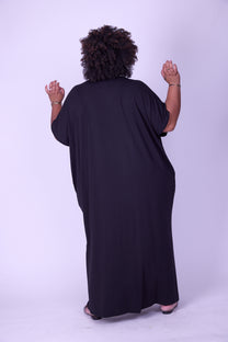 שמלת איביזה- שחור