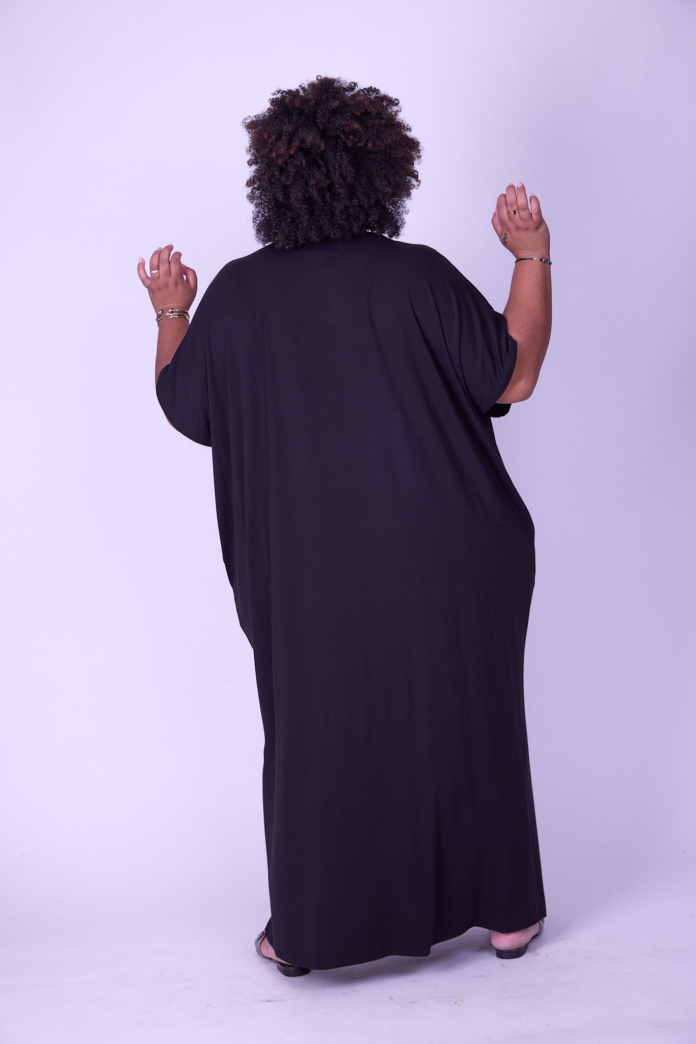 שמלת איביזה- שחור