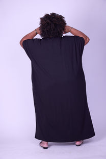 שמלת איביזה- שחור