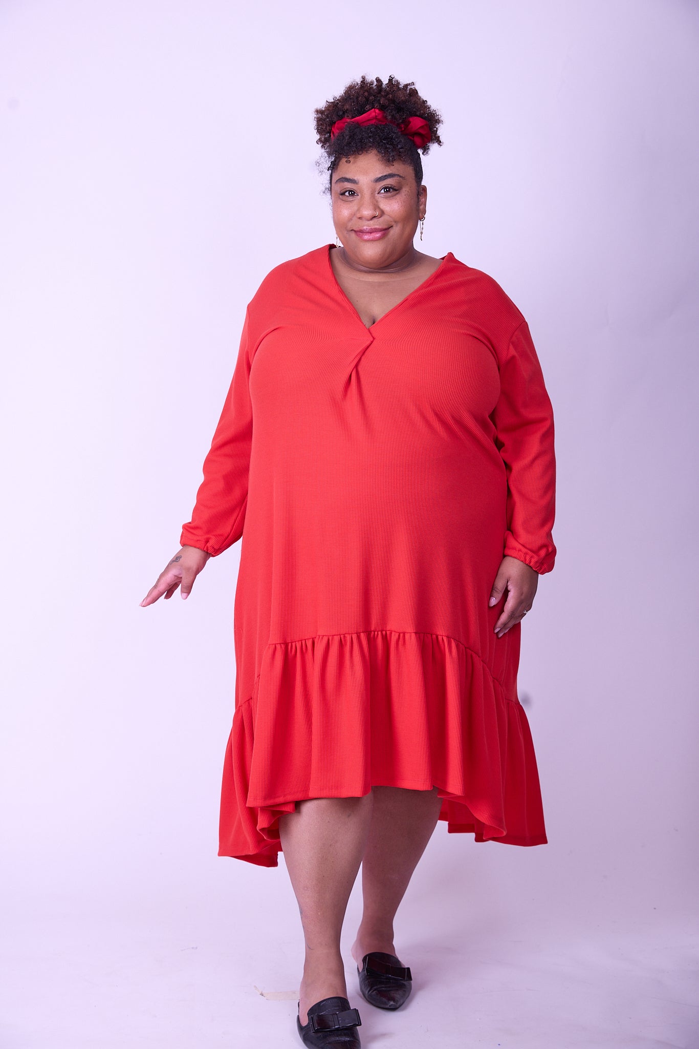 שמלת מלכת החרטות- אדום ואפל