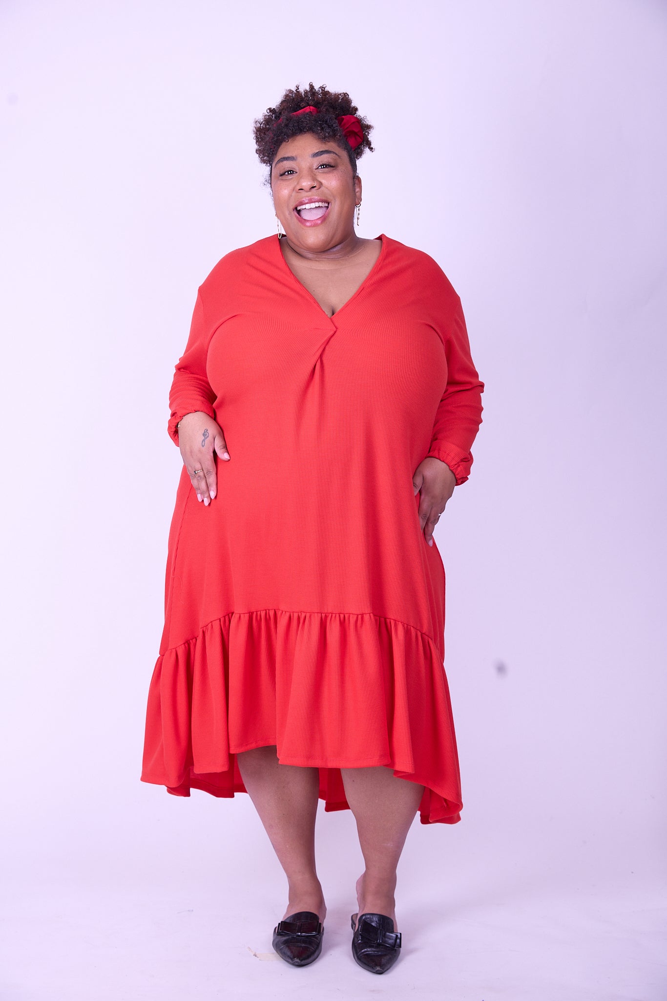 שמלת מלכת החרטות- אדום ואפל