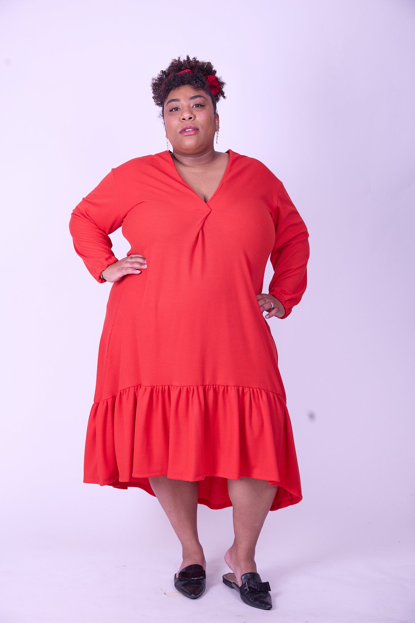 שמלת מלכת החרטות- אדום ואפל