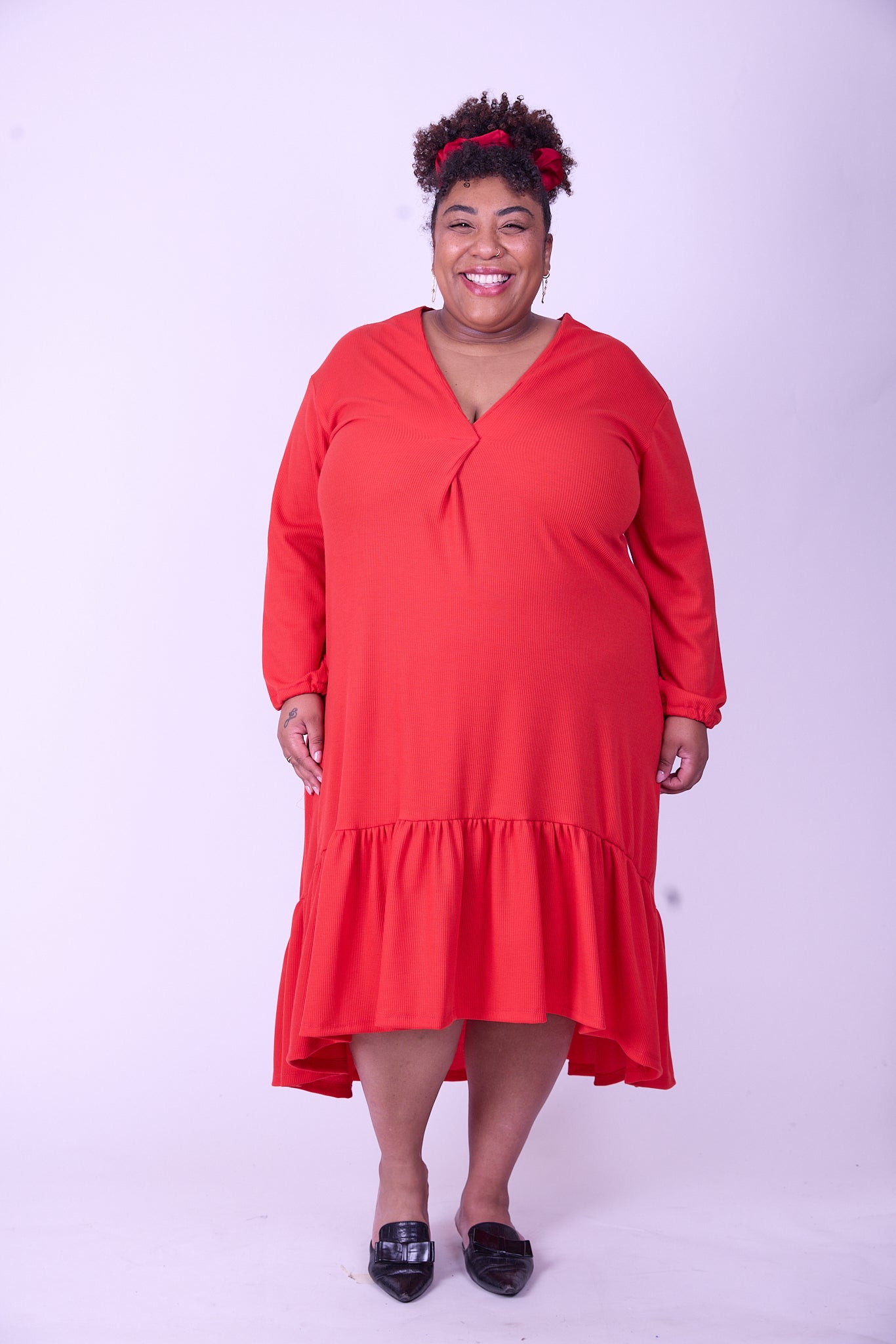 שמלת מלכת החרטות- אדום ואפל