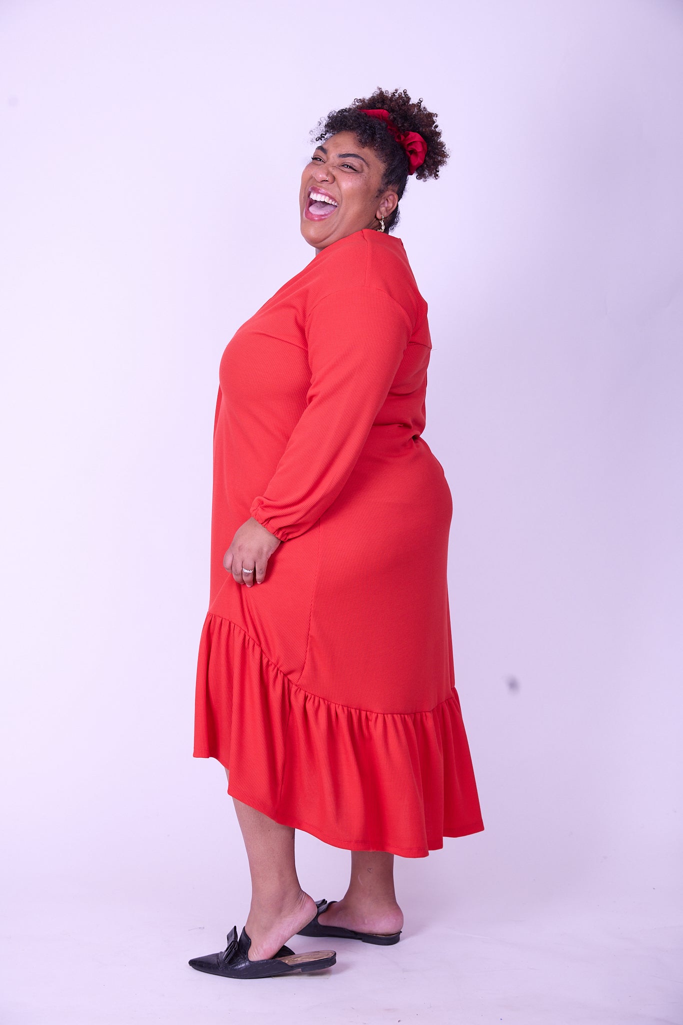 שמלת מלכת החרטות- אדום ואפל