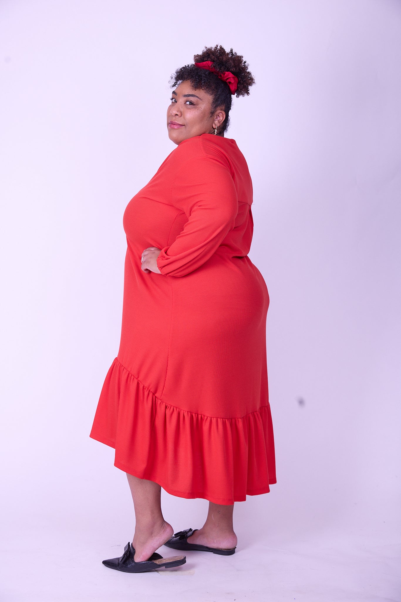 שמלת מלכת החרטות- אדום ואפל