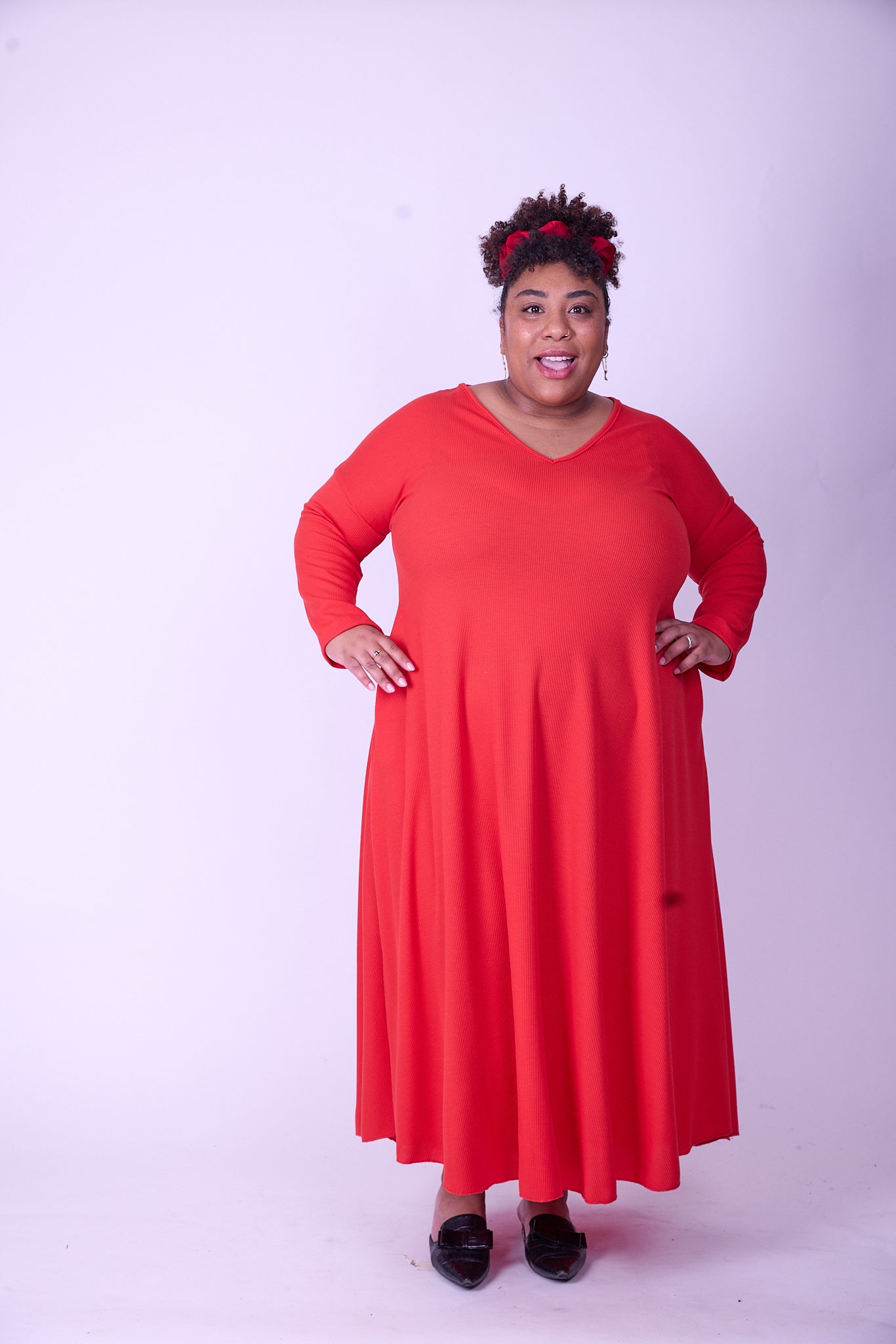 שמלת תכבסי לפעמים - אדום ואפל