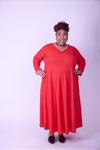 שמלת תכבסי לפעמים - אדום ואפל