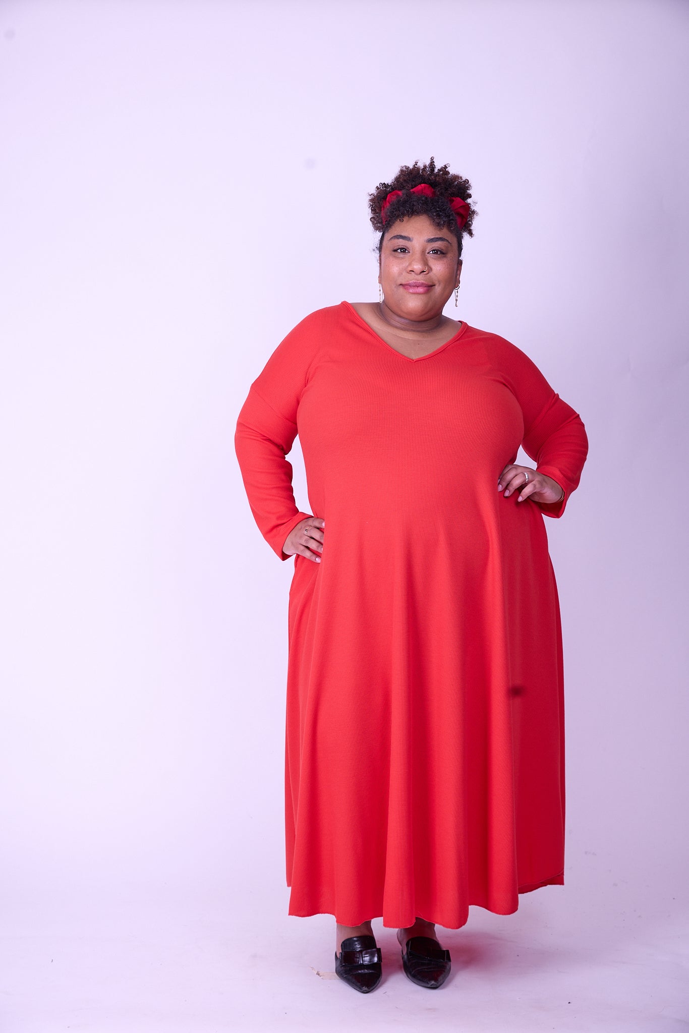 שמלת תכבסי לפעמים - אדום ואפל